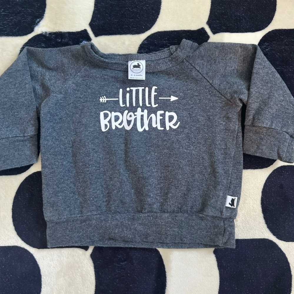 Little & Lively 0-6 month Bamboo Little Brother Crew🇨🇦